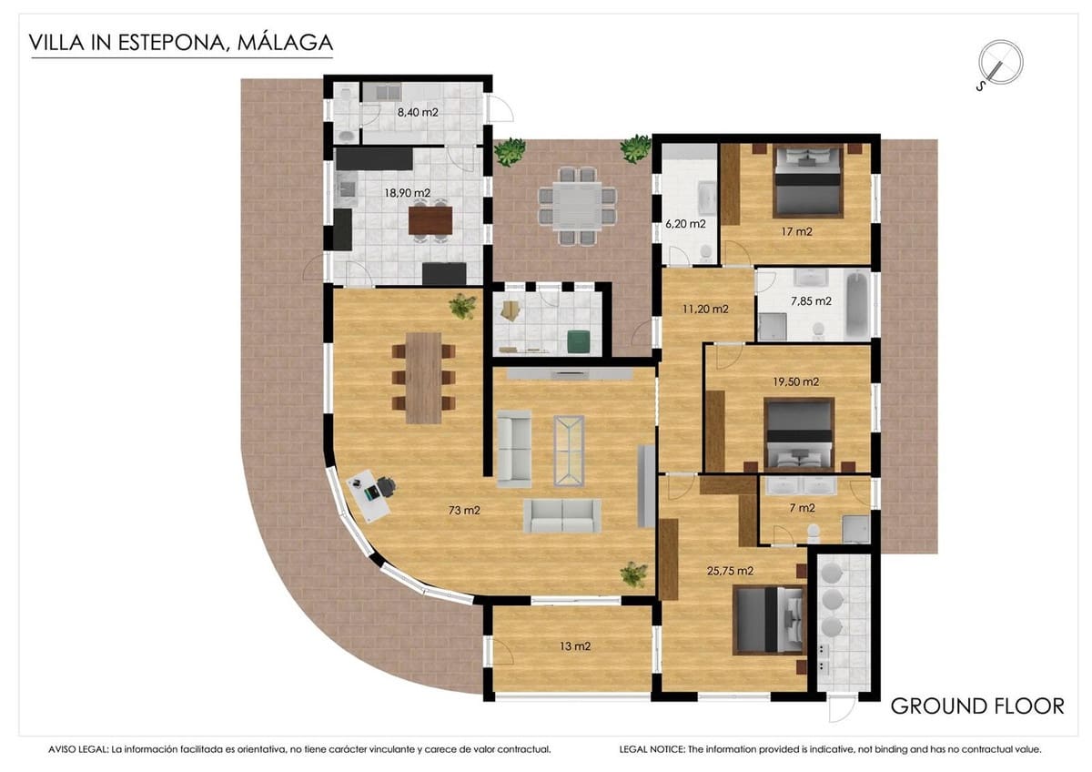 5 bedroom Villa for sale in Estepona with garage - € 2,400,000 (Ref: 9524889)