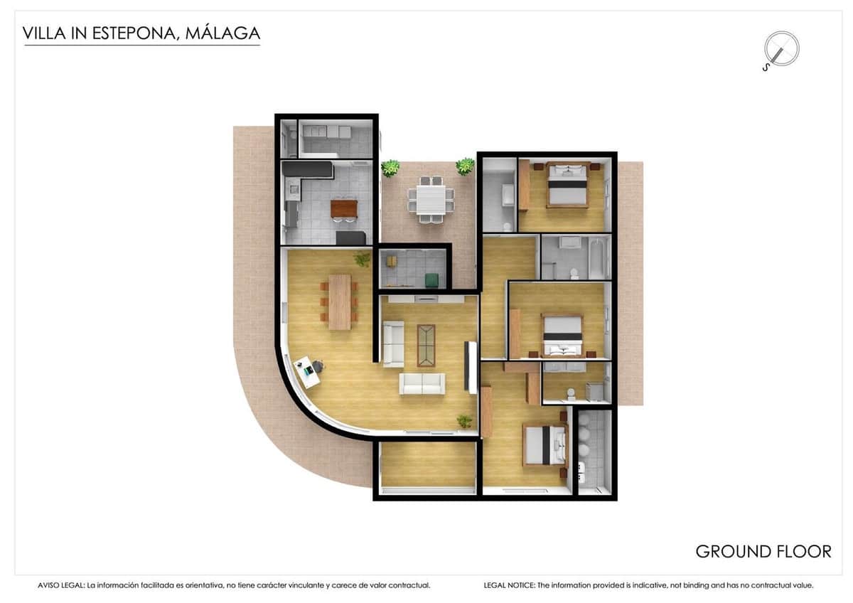 5 bedroom Villa for sale in Estepona with garage - € 2,400,000 (Ref: 9524889)