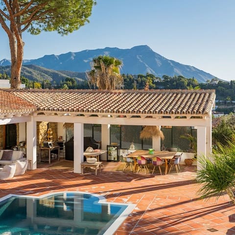 4 chambre Villa/Maison à vendre à El Madroñal, Benahavís avec garage - 3 450 000 € (Ref: 9544502)