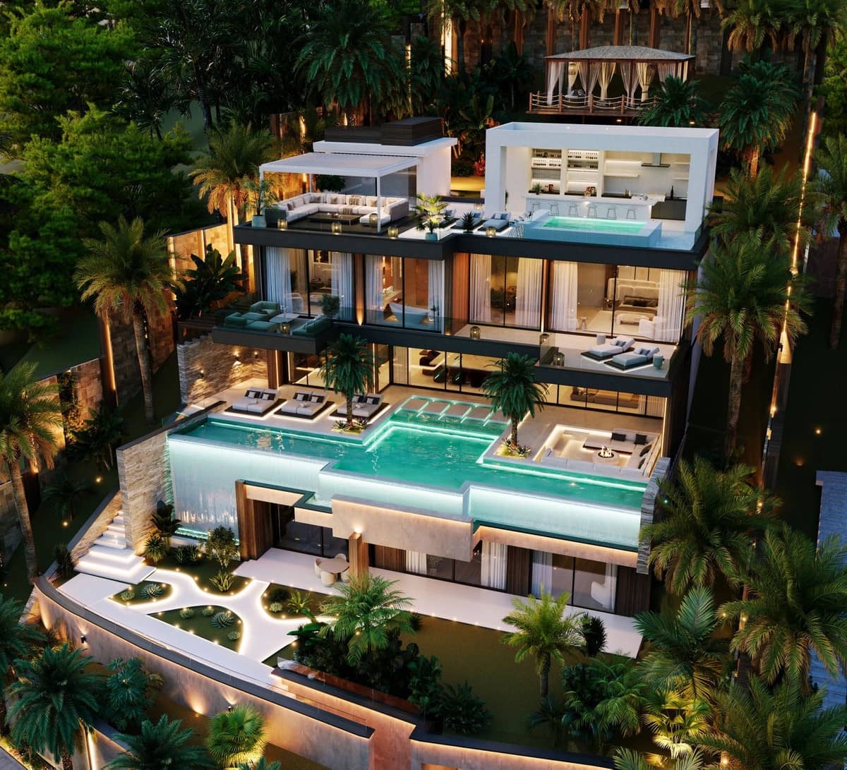 5 chambre Villa/Maison à vendre à Marbella avec garage - 7 950 000 € (Ref: 9544521)