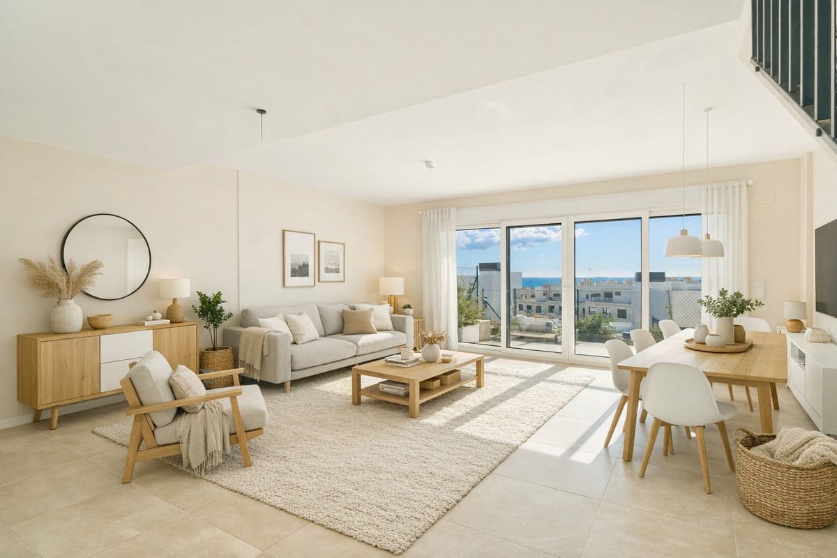 3 chambre Maison de Ville à vendre à La Cala de Mijas avec garage - 890 000 € (Ref: 9713256)