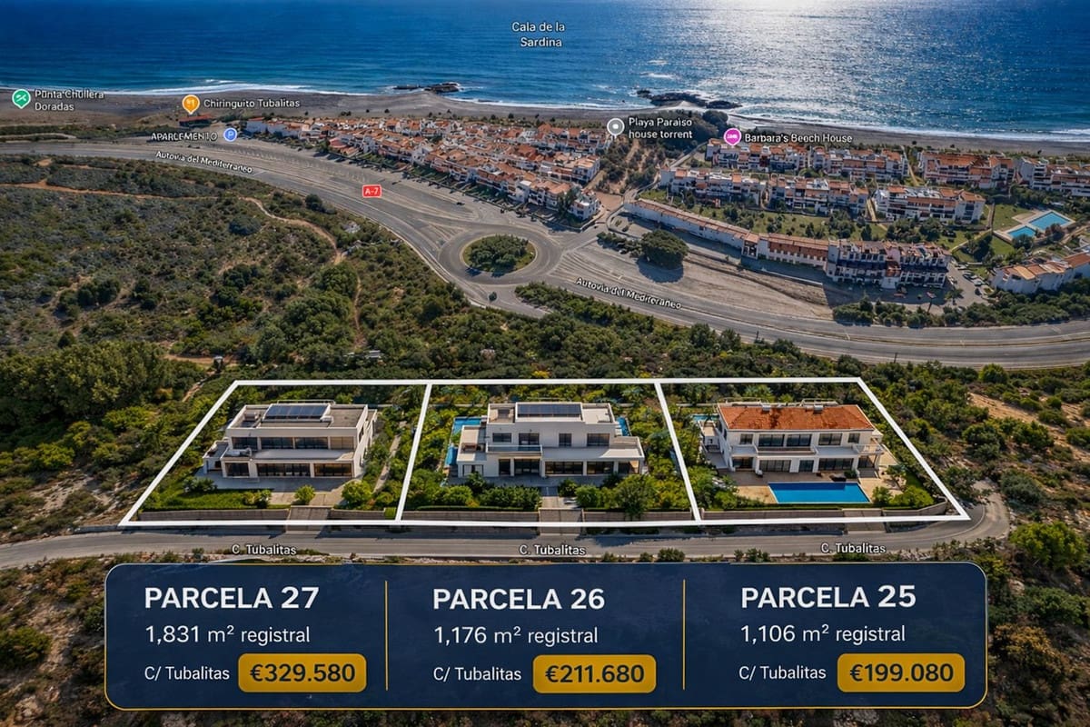 Byggetomt til salgs i Manilva - € 741 000 (Ref: 9926480)