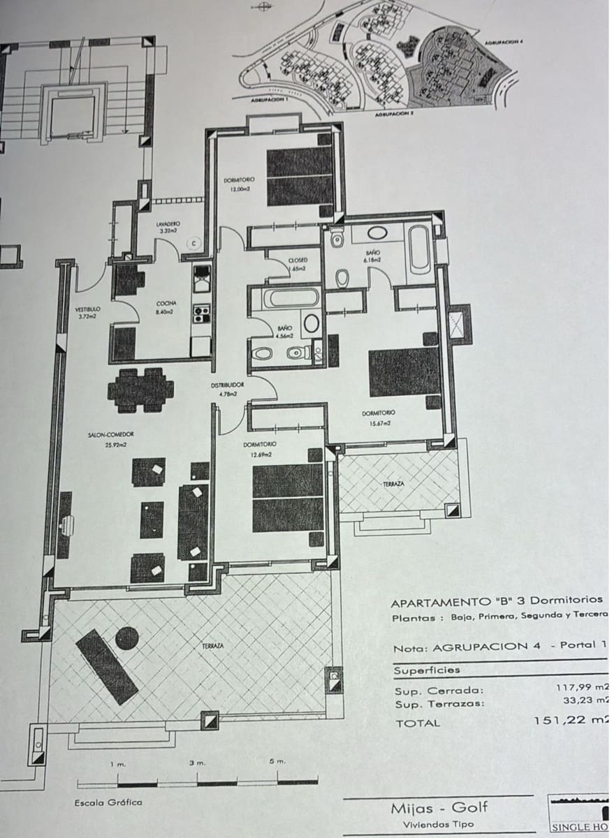 3 bedroom Apartment for sale in Mijas Golf - € 425,000 (Ref: 9928138)