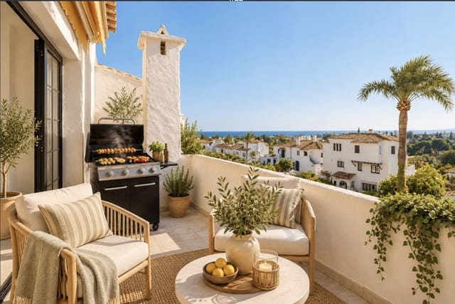 3 soverom Penthouse til salgs i Marbella med svømmebasseng garasje - € 1 495 000 (Ref: 10042706)