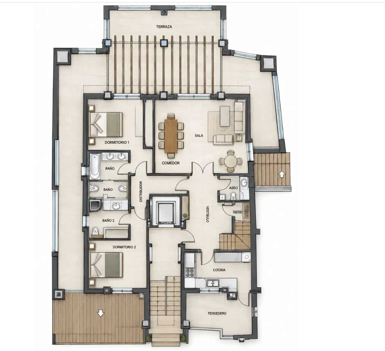 3 quarto Penthouse para venda em San Pedro de Alcantara com piscina garagem - 985 000 € (Ref: 10051610)