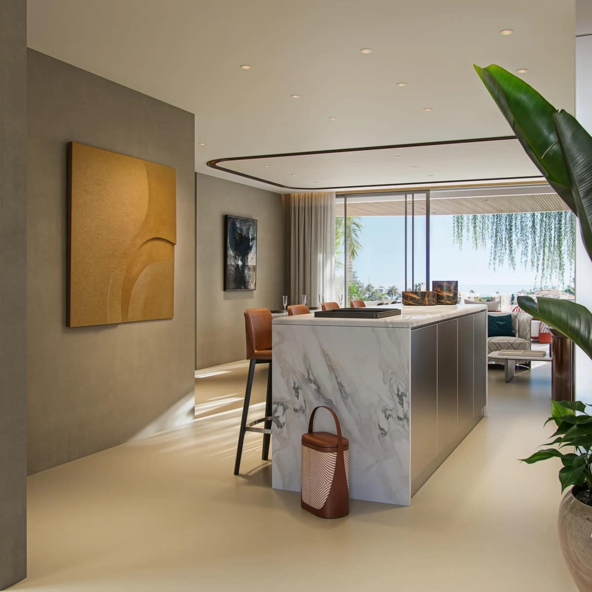 2 chambre Penthouse à vendre à Marbella avec piscine garage - 4 500 000 € (Ref: 10115577)