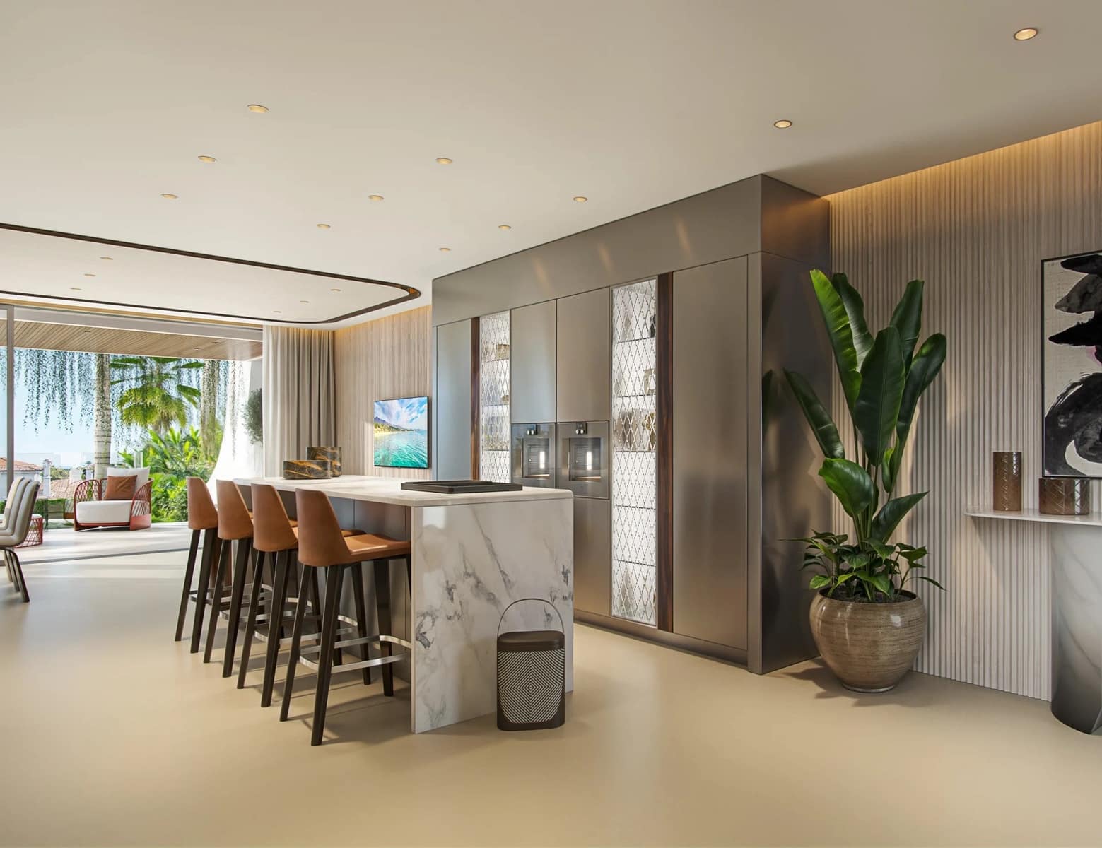 2 chambre Penthouse à vendre à Marbella avec piscine garage - 4 500 000 € (Ref: 10115577)