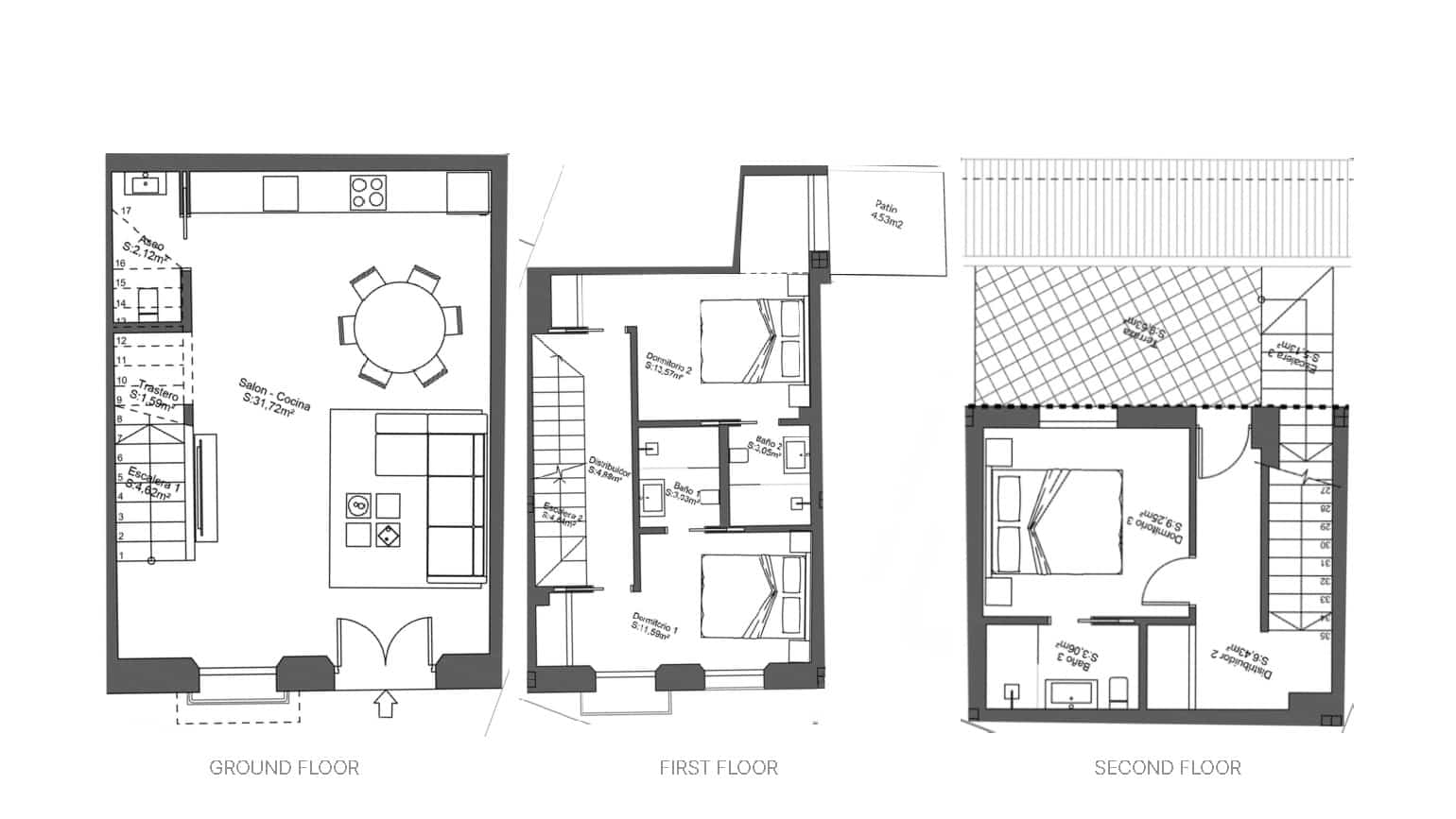 3 chambre Maison de Ville à vendre à Estepona - 785 000 € (Ref: 10119053)