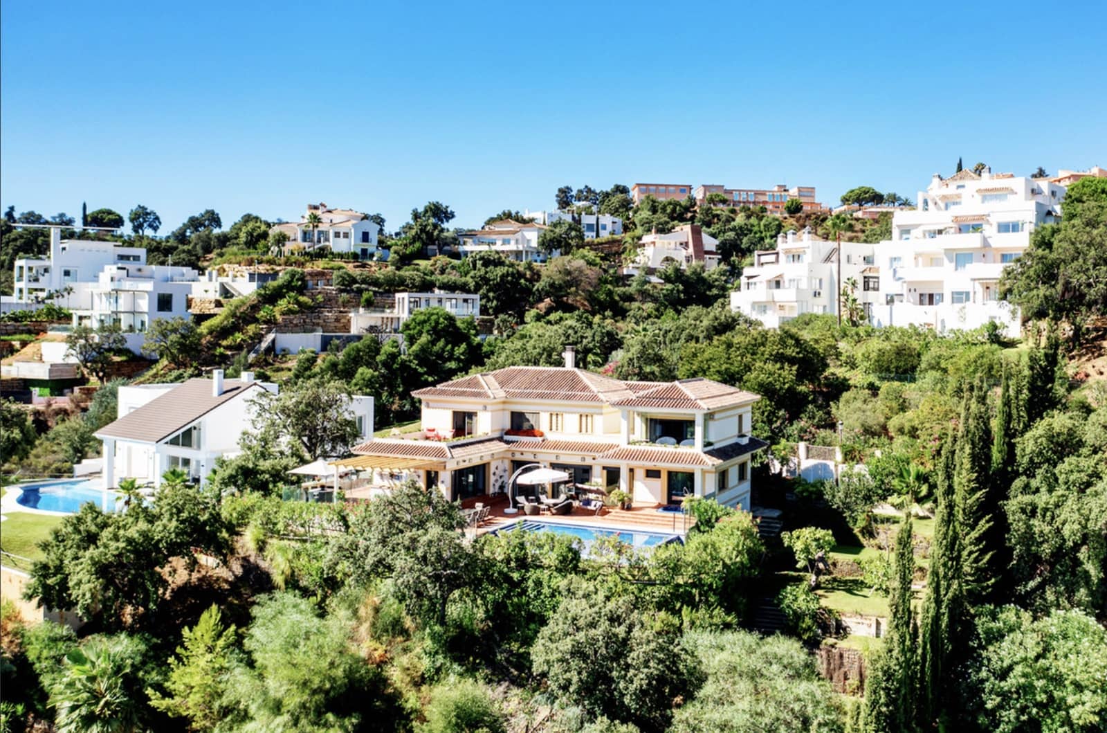 5 sypialnia Willa na sprzedaż w Marbella z basenem garażem - 2 100 000 € (Ref: 10139407)