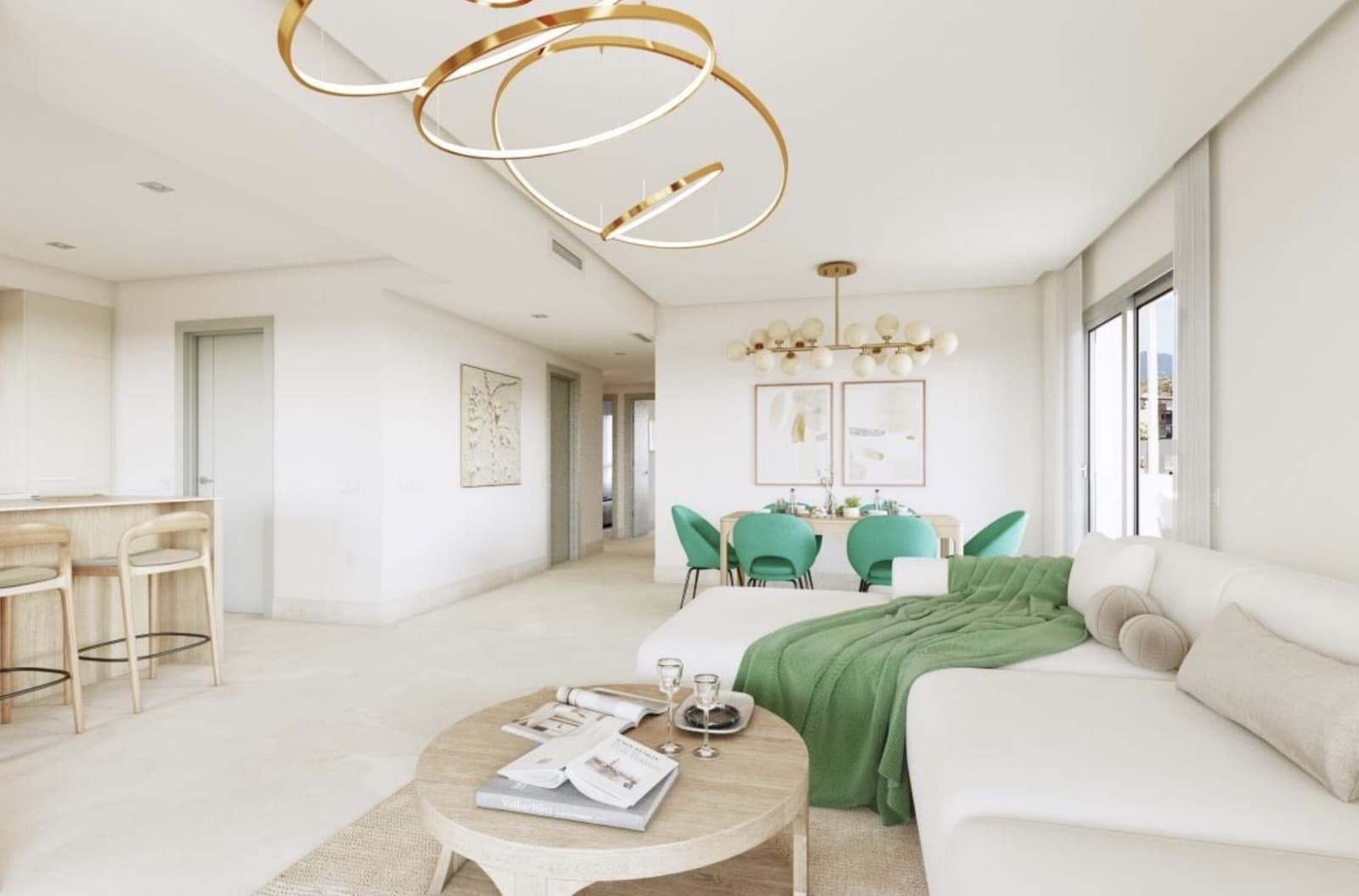 3 sypialnia Penthouse na sprzedaż w Benahavis z basenem garażem - 730 000 € (Ref: 8812436)