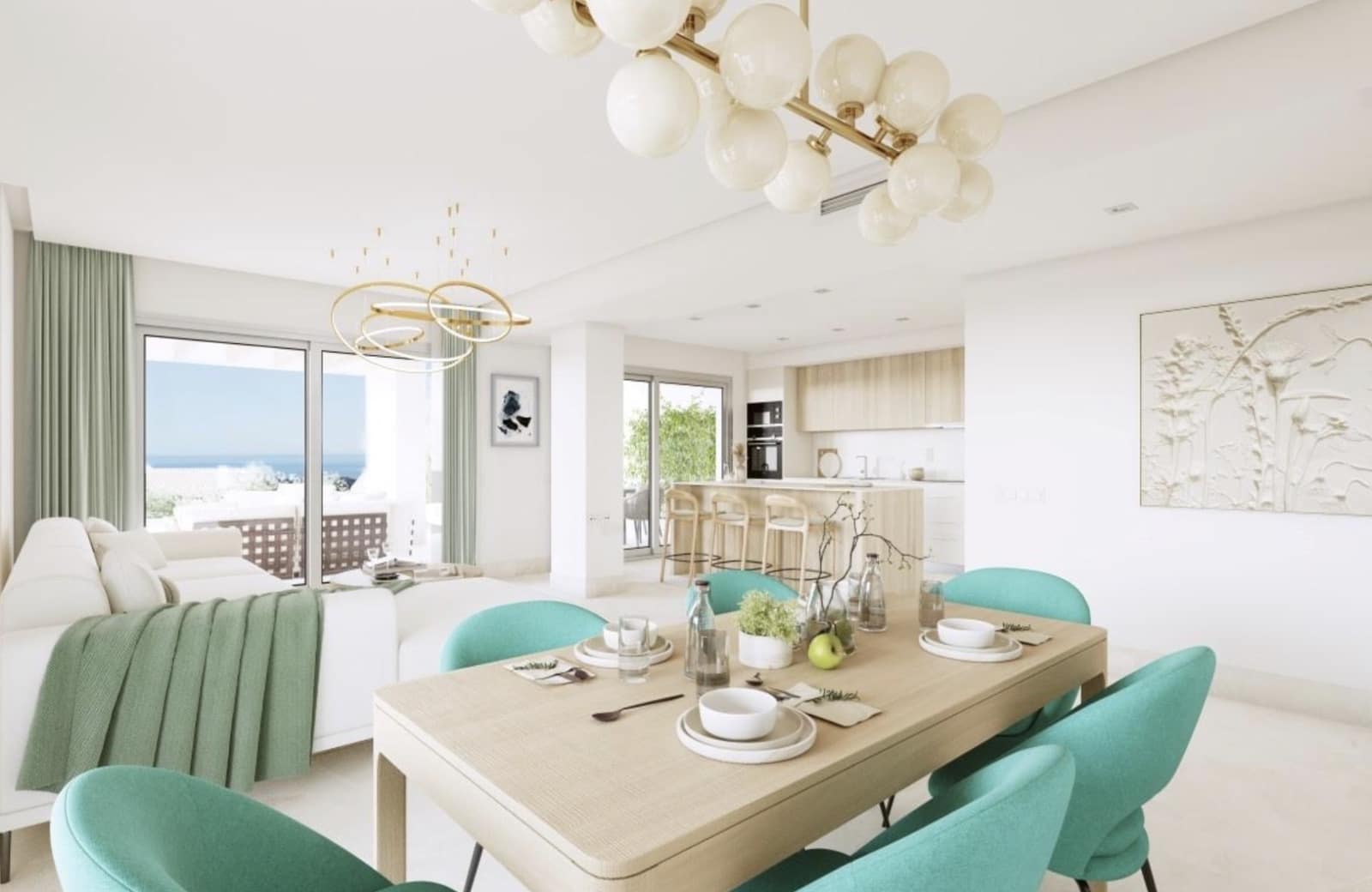 3 sypialnia Penthouse na sprzedaż w Benahavis z basenem garażem - 730 000 € (Ref: 8812436)