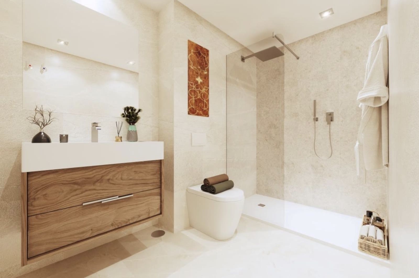 3 sypialnia Penthouse na sprzedaż w Benahavis z basenem garażem - 730 000 € (Ref: 8812436)