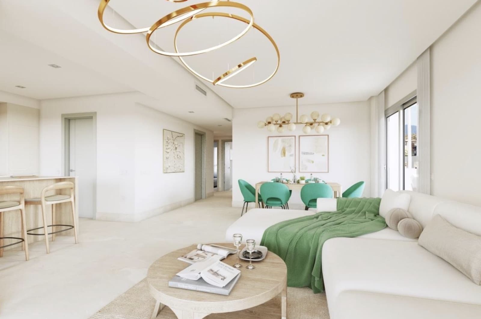 Apartamento de 3 habitaciones en Benahavís en venta con piscina garaje - 740.000 € (Ref: 8812437)