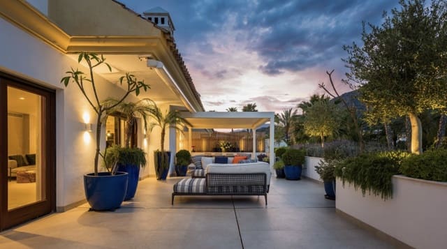 4 quarto Penthouse para venda em Golden Mile, Marbella com piscina garagem - 2 995 000 € (Ref: 9169502)