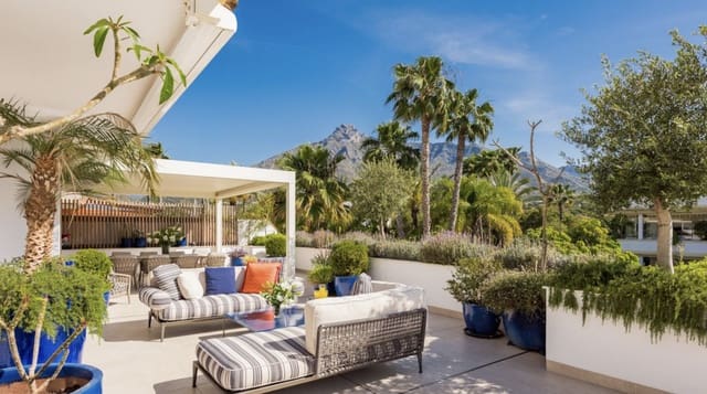 4 quarto Penthouse para venda em Golden Mile, Marbella com piscina garagem - 2 995 000 € (Ref: 9169502)