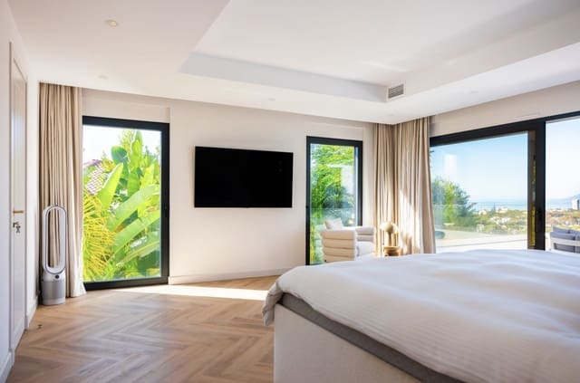 6 sypialnia Willa na sprzedaż w Marbella z basenem garażem - 3 500 000 € (Ref: 9341038)