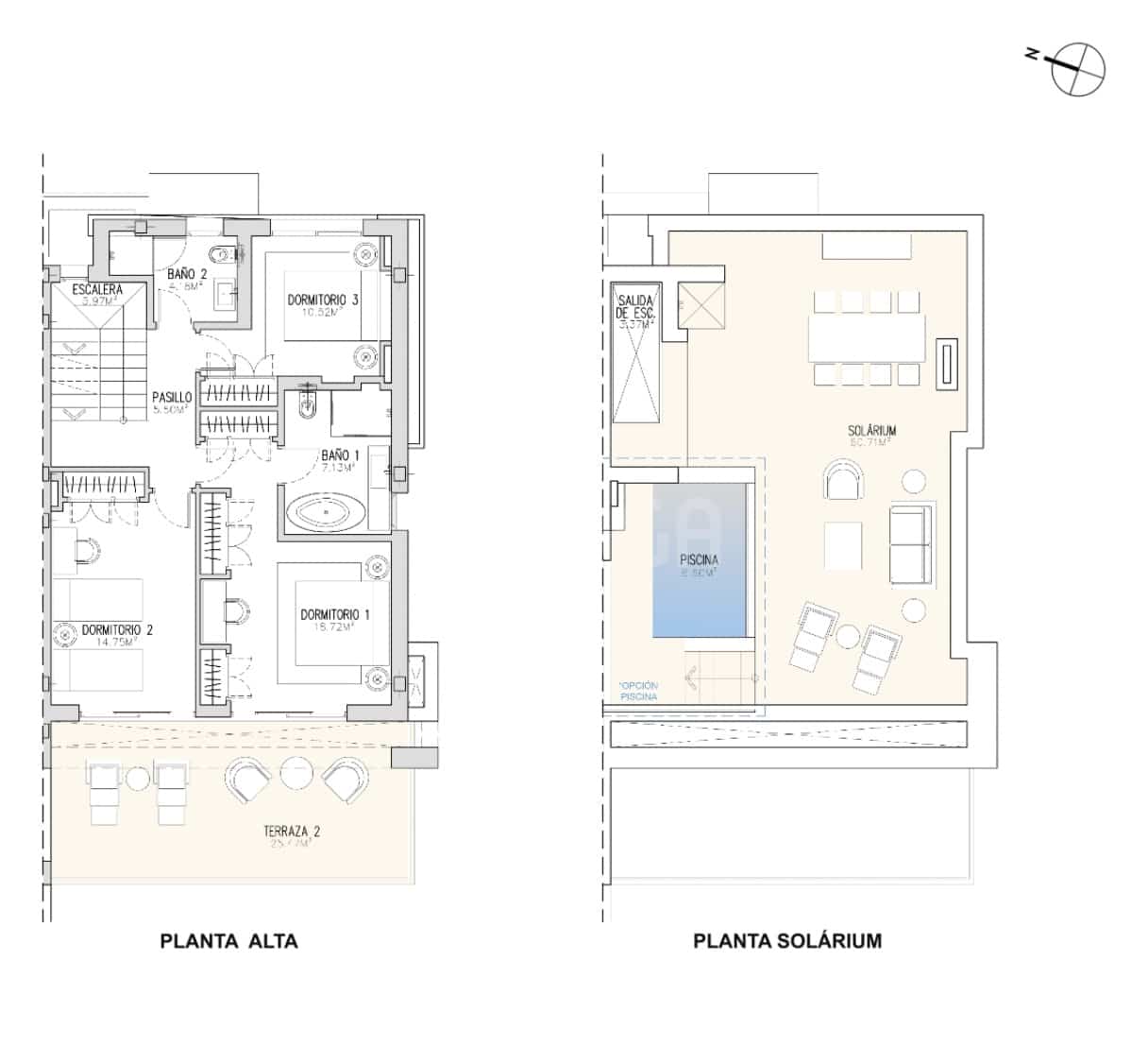3 soverom Kjedet enebolig til salgs i San Pedro de Alcantara med svømmebasseng garasje - € 1 380 000 (Ref: 9347117)
