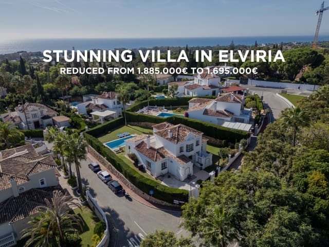 Chalet de 4 habitaciones en Marbella en venta con piscina garaje - 1.695.000 € (Ref: 9398316)