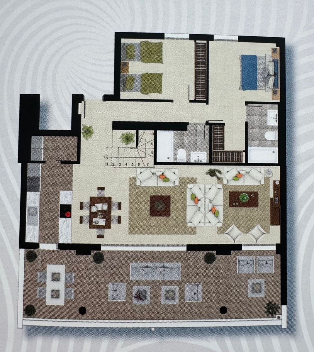 3 slaapkamer Penthouse te koop in Benahavis met zwembad garage - € 940.000 (Ref: 9419508)