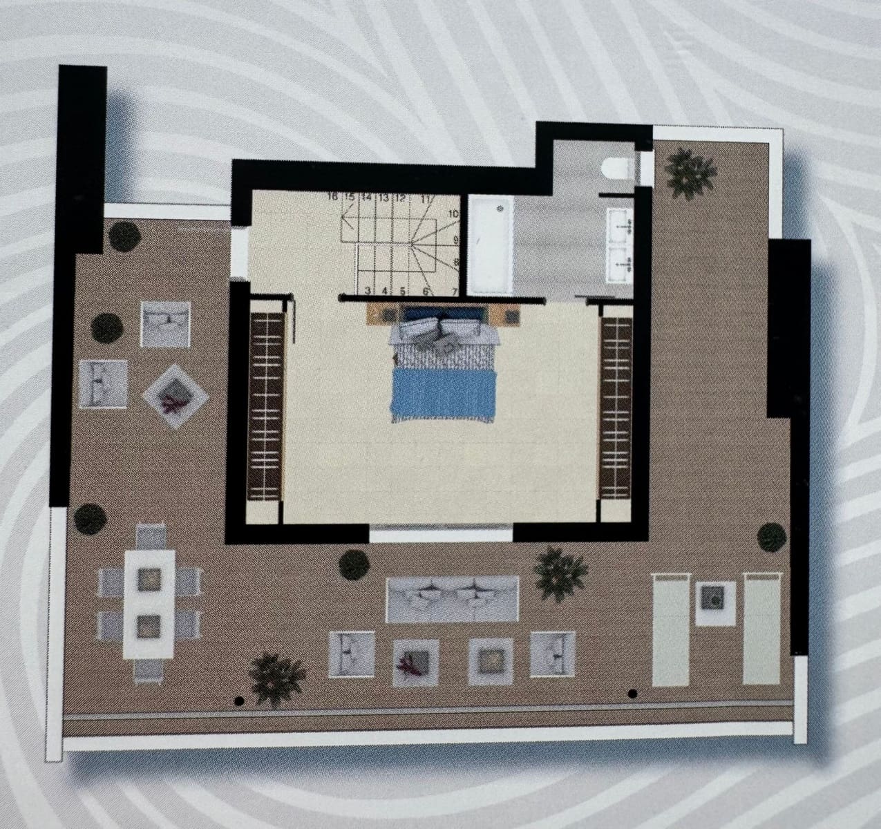 3 slaapkamer Penthouse te koop in Benahavis met zwembad garage - € 940.000 (Ref: 9419508)