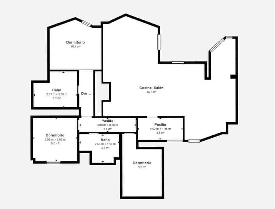 3 sovrum Lägenhet till salu i Marbella - 550 000 € (Ref: 9677069)