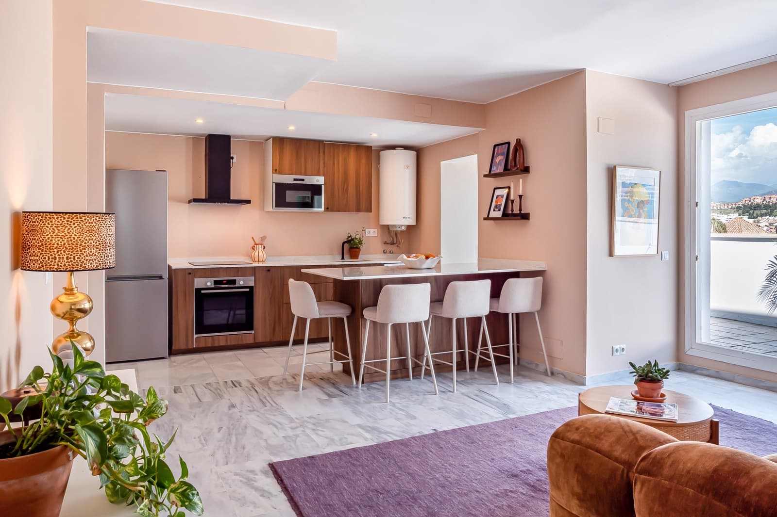 2 soverom Penthouse til salgs i Marbella med svømmebasseng garasje - € 450 000 (Ref: 9721501)