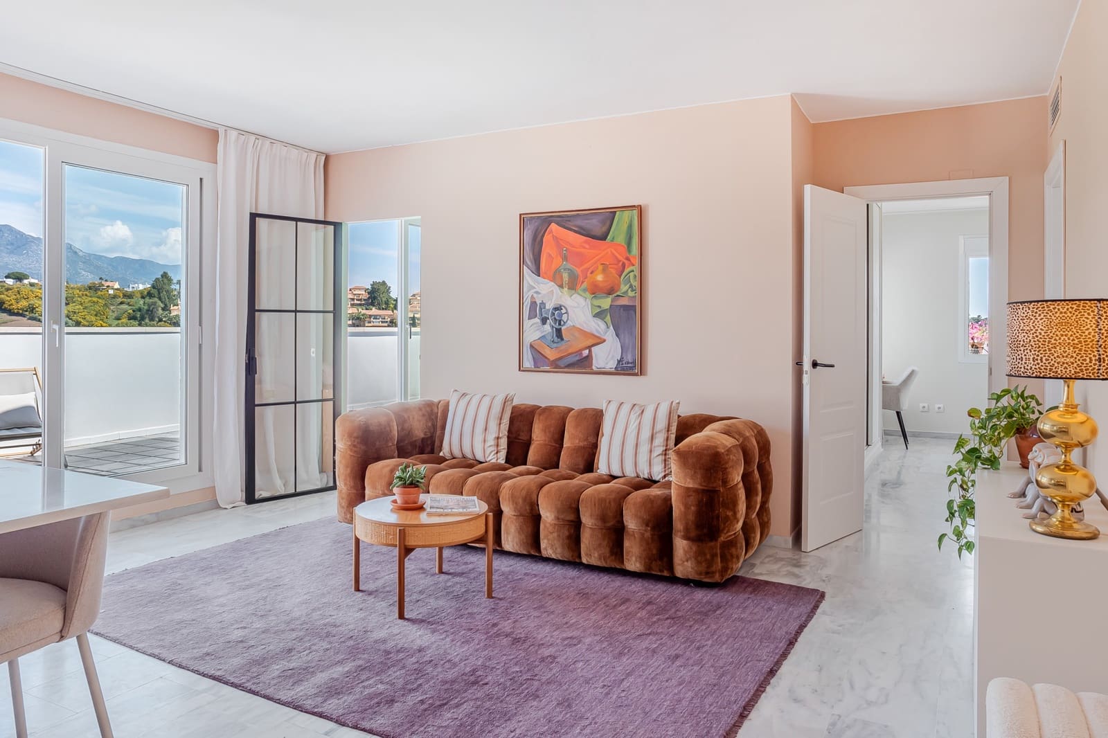 2 soverom Penthouse til salgs i Marbella med svømmebasseng garasje - € 450 000 (Ref: 9721501)