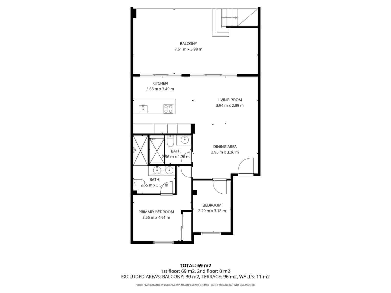 2 sovrum Takvåning till salu i La Quinta med pool - 739 000 € (Ref: 9780419)