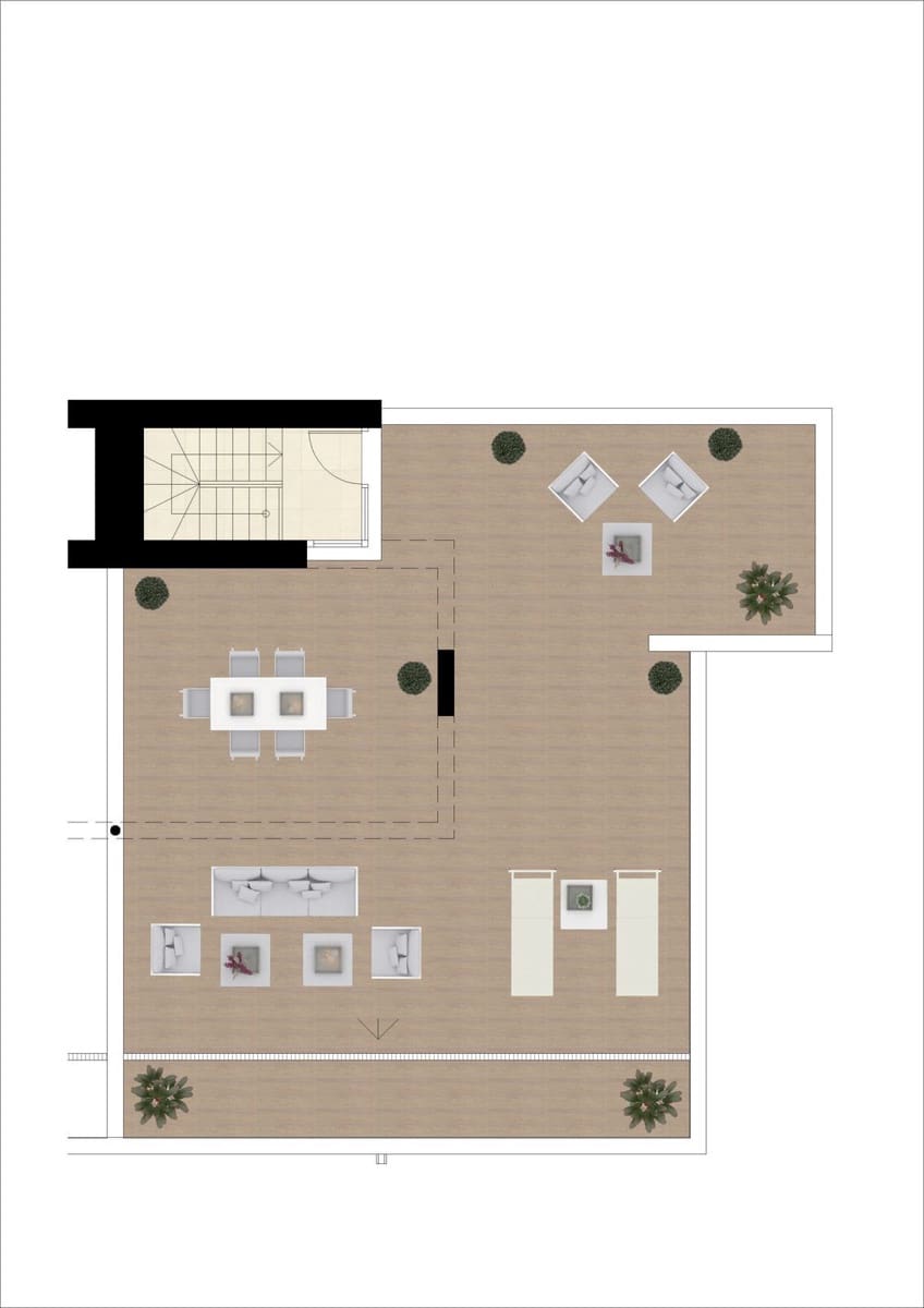3 soverom Penthouse til salgs i Nueva Andalucia med svømmebasseng garasje - € 1 180 000 (Ref: 9780420)