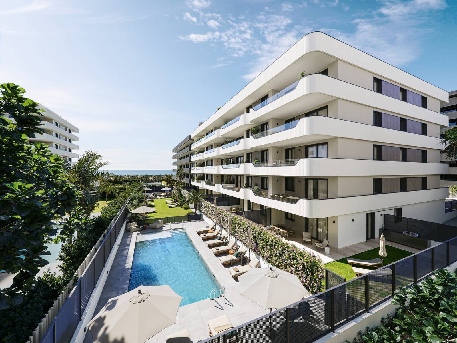 1 soveværelse Lejlighed til salg i Torre del Mar med swimmingpool garage - € 295.575 (Ref: 9794397)