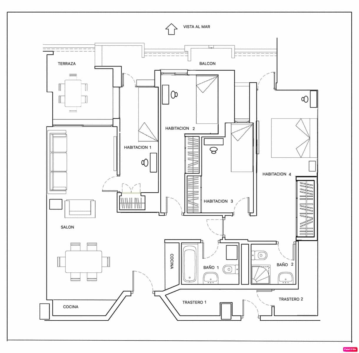 3 camera da letto Appartamento in vendita in Marbella con piscina garage - 695.000 € (Rif: 9800582)