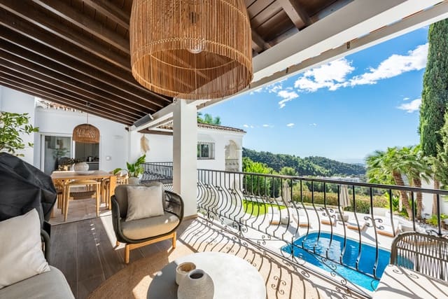 4 camera da letto Villetta Bifamiliare in vendita in Istán con piscina garage - 1.550.000 € (Rif: 9806311)