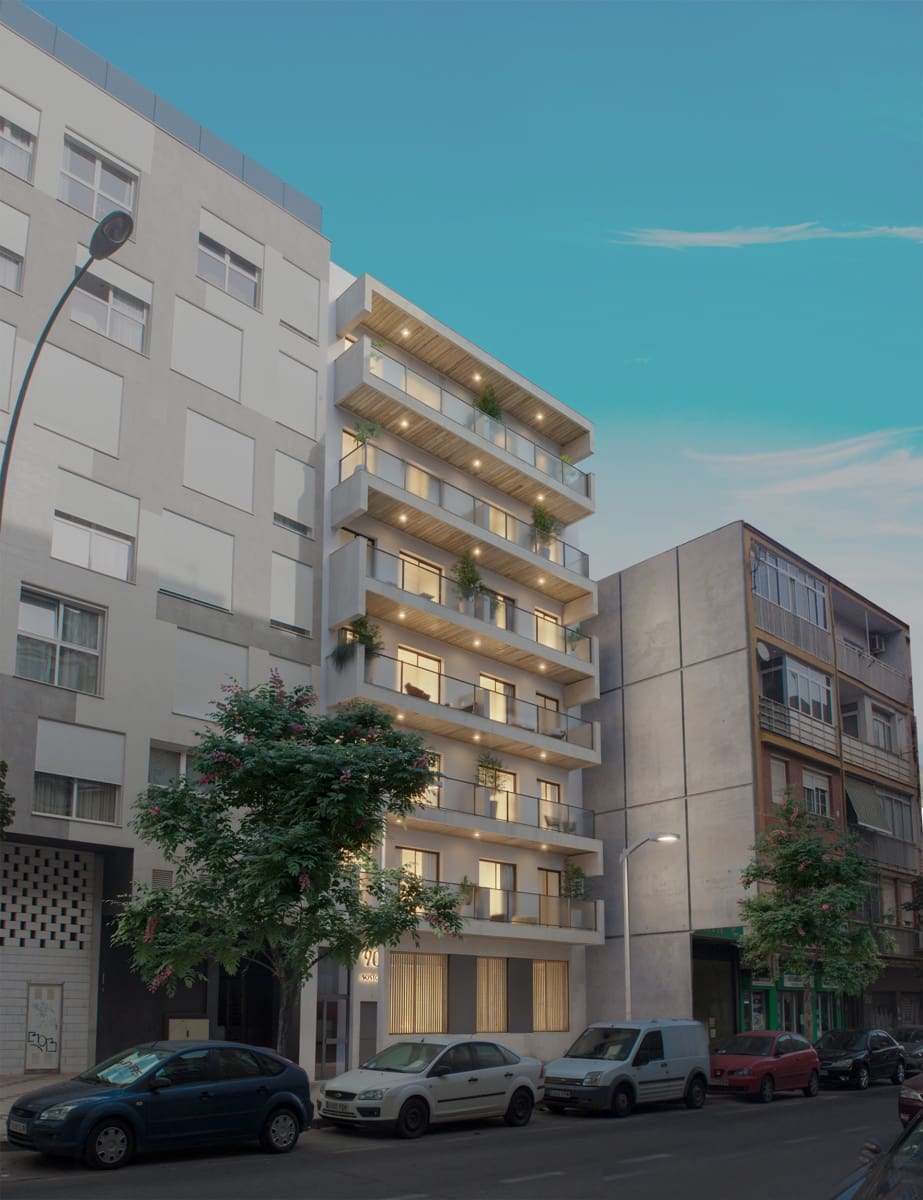 2 sypialnia Apartament na sprzedaż w Miasto Malaga z basenem garażem - 530 077 € (Ref: 9868439)