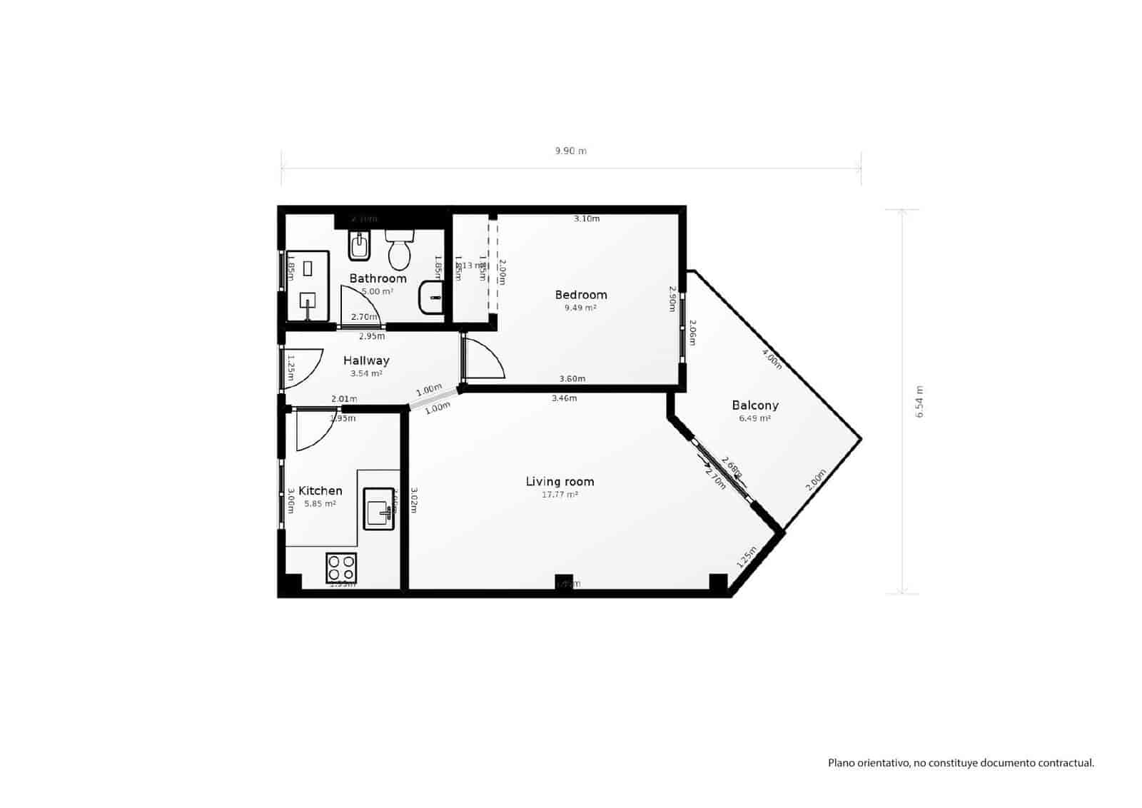 1 Zimmer Apartment zu verkaufen in Denia mit Pool Garage - 249.000 € (Ref: 9714985)