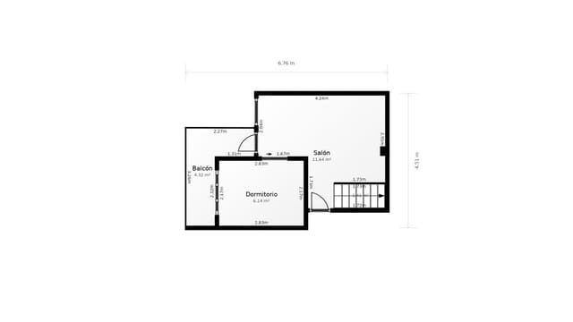 1 soverom Leilighet til salgs i Benalmadena Costa, Benalmádena med svømmebasseng - € 299 000 (Ref: 10001179)