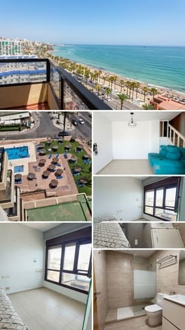 1 soverom Leilighet til salgs i Benalmadena Costa, Benalmádena med svømmebasseng - € 299 000 (Ref: 10001179)
