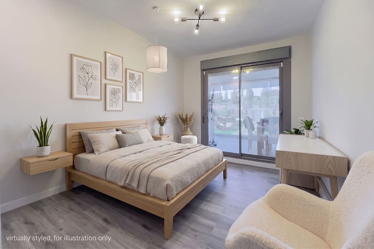 3 Zimmer Apartment zu verkaufen in El Chaparral mit Pool Garage - 598.500 € (Ref: 10019974)