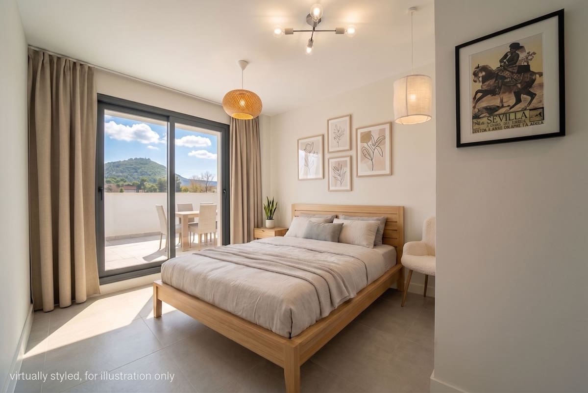 3 Zimmer Apartment zu verkaufen in El Chaparral mit Pool Garage - 598.500 € (Ref: 10019974)