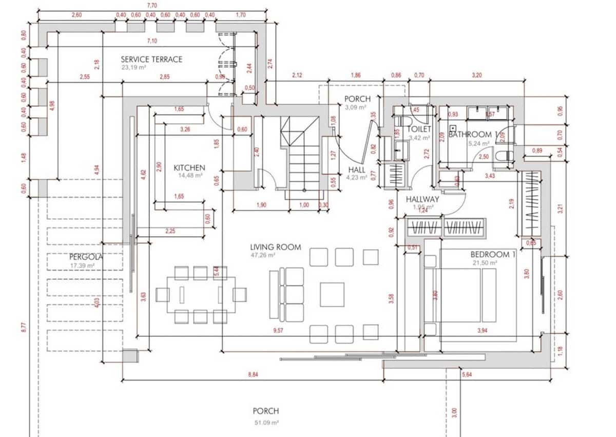 4 chambre Villa/Maison à vendre à La Cala Golf avec piscine garage - 2 490 000 € (Ref: 10019983)