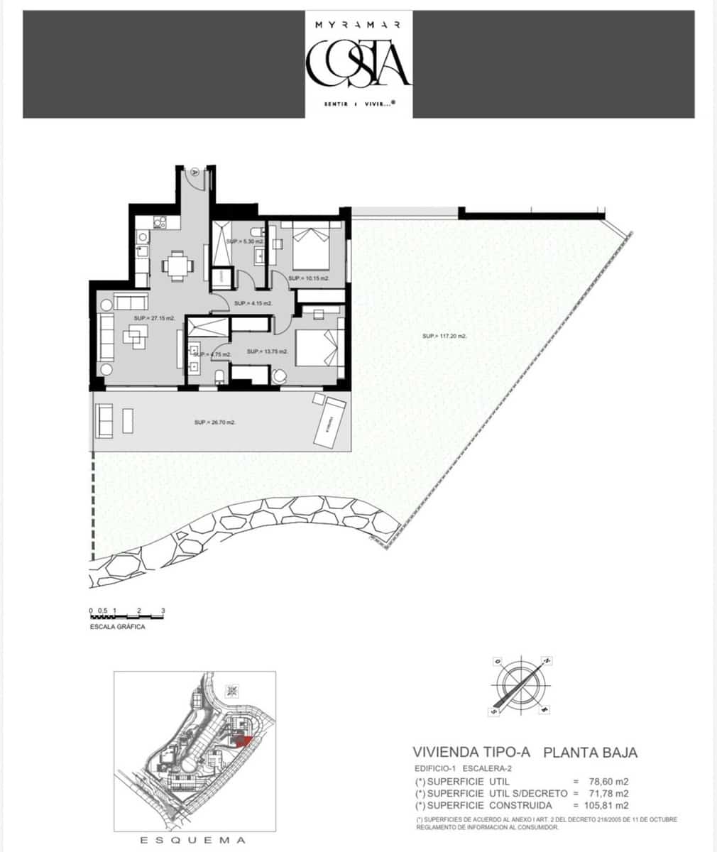 2 Zimmer Apartment zu verkaufen in El Chaparral mit Pool - 449.000 € (Ref: 10021736)