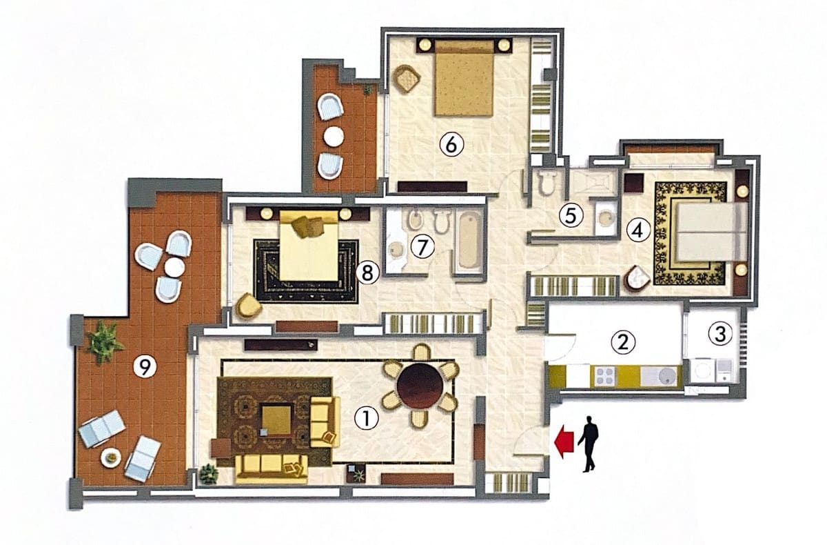 3 bedroom Apartment for sale in Los Arqueros with pool - € 550,000 (Ref: 10034677)