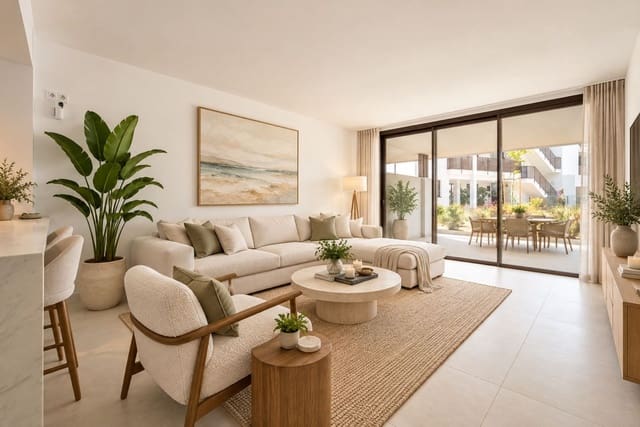 2 soveværelse Lejlighed til salg i Fuengirola med swimmingpool garage - € 499.000 (Ref: 10061131)