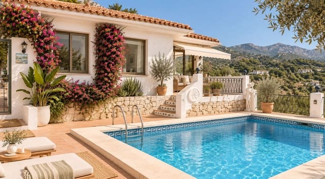 Chalet de 4 habitaciones en Mijas en venta con piscina garaje - 848.000 € (Ref: 10086603)