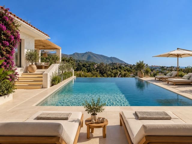 4 soverom Villa til salgs i Mijas med svømmebasseng garasje - € 825 000 (Ref: 10086603)