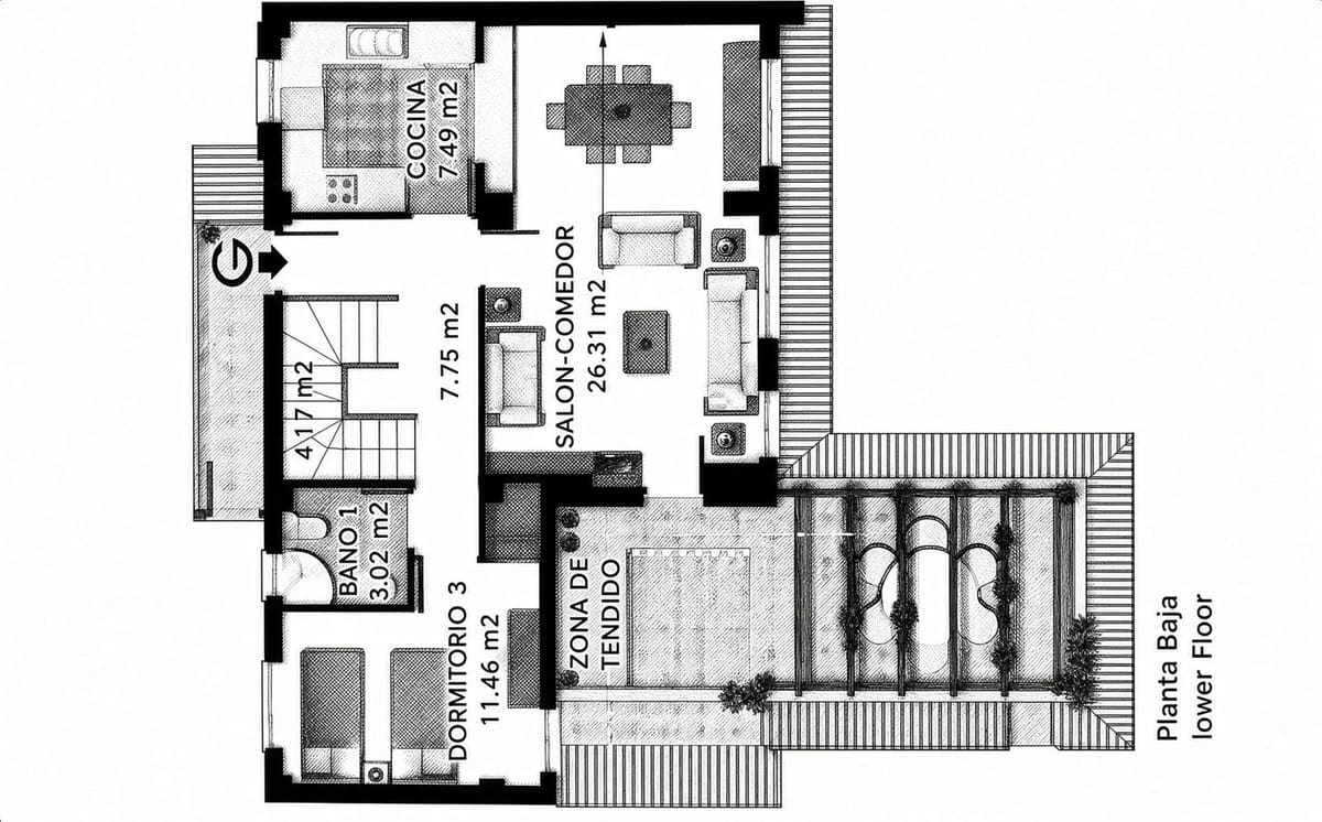 3 camera da letto Appartamento in vendita in La Duquesa / Puerto de la Duquesa con piscina garage - 320.000 € (Rif: 10120949)