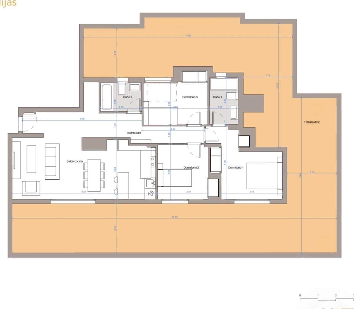 3 sypialnia Apartament na sprzedaż w El Faro z basenem garażem - 725 000 € (Ref: 10145628)