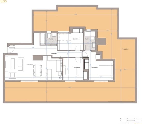 3 sypialnia Apartament na sprzedaż w El Faro, Mijas z basenem garażem - 725 000 € (Ref: 10145628)