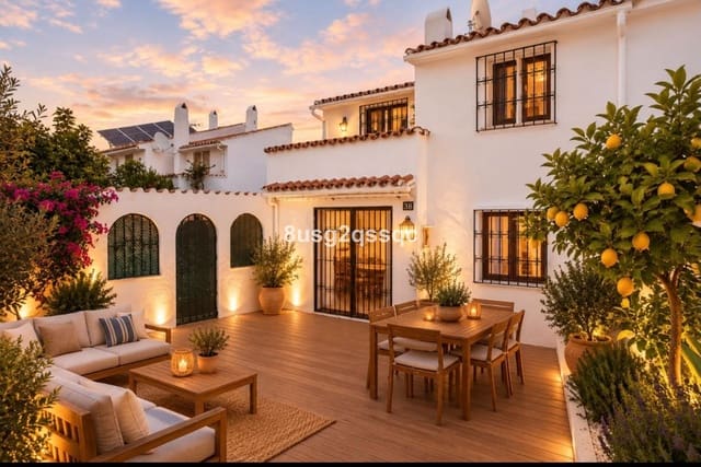 2 bedroom Semi-detached Villa for sale in Atalaya-Isdabe, Estepona with pool - € 300,000 (Ref: 10183711)