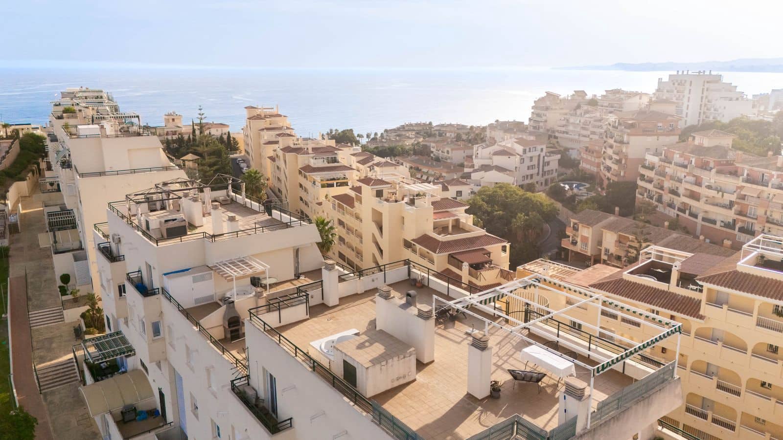 3 slaapkamer Penthouse te koop in Torrequebrada met zwembad garage - € 549.000 (Ref: 9337272)