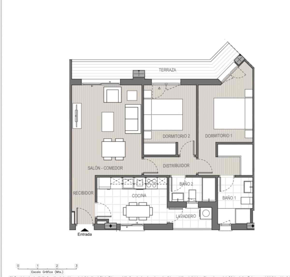 2 makuuhuone Huoneisto myytävänä paikassa Nueva Andalucia mukana uima-altaan 
autotalli - 320 000 € (Ref: 9417619)